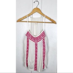 NWT Mossimo supply co : size S : boho flowy tribal print summer tank top blouse